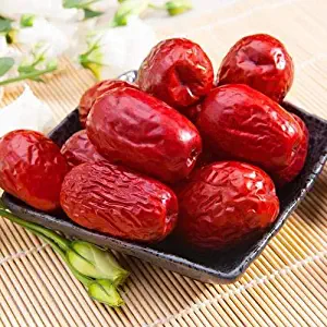 JQ Naturally Chinese Dried Dates Big Jujube Red Dates Organic Healthy Food 2 LB As a Snack As a Baking Or Make Tea