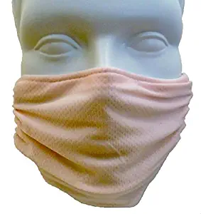Breathe Healthy Honeycomb Pink Mask - 2 Pack Deal. Washable Cold & Flu, Dust, Allergy & Pollen Mask