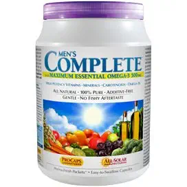 Andrew Lessman Multivitamin - Men's Complete with Maximum Essential Omega-3 500 mg, 60 Packets