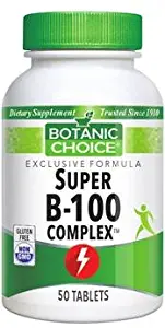 Botanic Choice Super B-100 Complex™ 50 Vegetarian Tablets