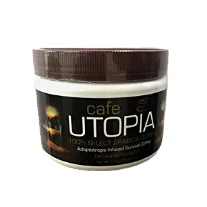 Cafe UTOPIA Tub - Natural Weight Loss - Dietary Supplement - Non-GMO - Boost Metabolism - Essential Vitamins