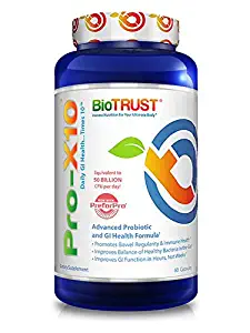 BioTrust Pro-X10 2.0 Probiotic Supplement | Immune System Support & GI Health Formula with Prebiotics | Gluten, Soy & Dairy free | Non GMO Probiotic Digestion Support Supplement| 60 Capsules