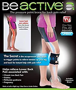 Be-Active Brace Acupressure Pad Back Pain Sciatica