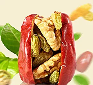 JQ-Big Red Date with Walnut Raisin Despite Healthy Snacks Nutritious 0.75 LB