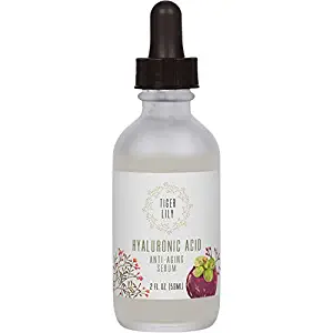 Vitamin C Hyaluronic Acid Moisturizer: Natural Serum for Anti Aging, Anti Wrinkles, Dark Spot Removal - 2 FL oz Organic Formula