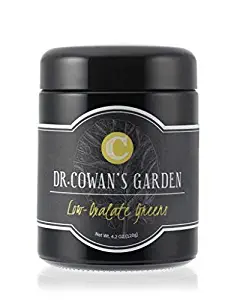 Dr. Cowan's Garden Low-Oxalate Greens Vegetable Powder, 50 Servings