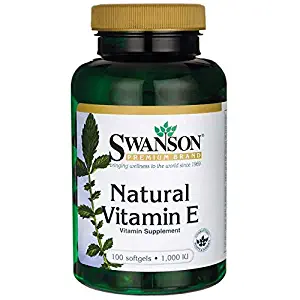 Swanson Natural Vitamin E 1000 Iu (671.10 Milligrams) 100 Sgels