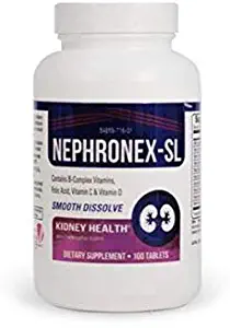 Nephronex-SL Smooth Dissolve MultiVitamin Tablets for Kidney Health