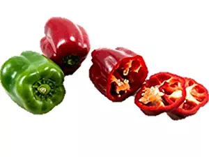 California Wonder Bell Pepper Seed Heirloom Save Bulk Green Red #61 (200 Seeds)