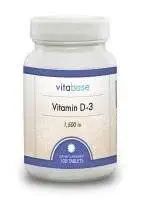 Bioactive Vitamin D-3 1500 IU 100 Tablets - 3 Pack