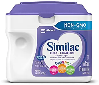 Similac Total Comfort Infant Formula with Iron, Easy to Digest, Baby Formula, Powder, 1.41 Pound (Pack of 4)