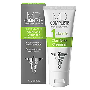 MD Complete Clarifying Cleanser Oil-Free Acne Wash