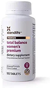Xtend-Life Total Balance Women's Premium Multivitamin/Multinutrient Supplement for Anti-Aging & General Health (105 Enteric Coated Tablets)