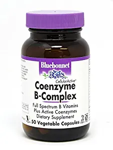 Bluebonnet Nutrition Cellular Active Coenzyme B-Complex, 50 Count