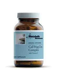 Metabolic Maintenance - Cal/Mag/Zinc Complex w/Vitamin D 120caps by Metabolic Maintenance