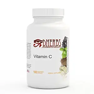 Dherbs Vitamin C, 100-Count Bottle