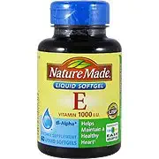 Vit E 1000 IU DI-Alpha - 60 softgels,(Nature Made)