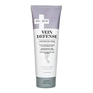 Dr. Foot Vein Defense Cream for Varicose Vein and Spider Vein for legs, thighs, hips, tummy, arms. 8oz tube.