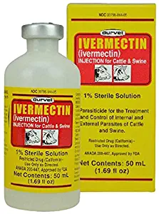 Durvet Ivermectin Injectable 50 mL 50ML