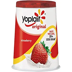 YOPLAIT YOGURT ORIGINAL STRAWBERRY 6 OZ PACK OF 8