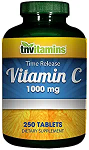 C Complex 1000 Mg. Time Release by TNVitamins - 250 Tablets