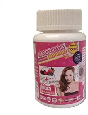 3 Box Nano Gluta 800000mg. Soft Gel Super Active Whitening Skin Glutathione Mix Collagen + High Vit-c