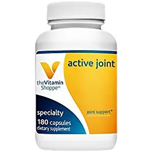 Active Joint for Joint Support with Glucosamine, 180 Capsules, 60 Servings by the Vitamin Shoppe