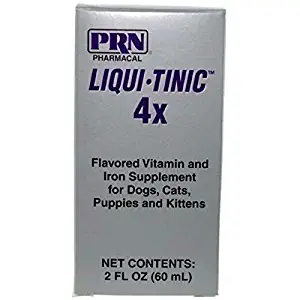 PRN Liqui-Tinic 4X Liquid Drops for Dogs Cats 2oz