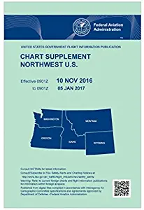 FAA Chart Supplement Northwest U.S. (Always Current Edition)