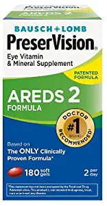 PreserVision AREDS 2 Eye Vitamin & Mineral Supplement with Lutein and Zeaxanthin, Soft Gels, 1Pack (210ct Total) DV#KPE PreserVision-SG