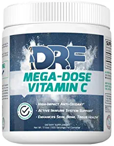 MEGA-DOSE Vitamin C by Dr. Farrah World Renown Medical Doctor | High-Impact Antioxidant | Active Immune System Support | Enhances Skin, Bone, Tissue Health