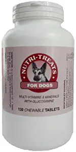 NUTRI-Treats Vitamin Supplements for Dogs, 400 Tasty Chewable Tablets