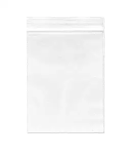 2''x 3'', (Pack of 100) Small Clear Poly Zipper Bags 2 Mil Reclosable Ziplock Storage Plastic Bag for Jewelry, Candy