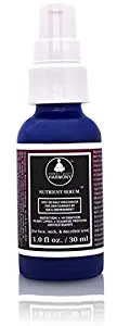 Nutrient Serum for Face, Neck, Decollete; Sun & Environmental Damage Repair Support. MSM, Vitamin C, Plant Lipids, Seaweed Proteins, Antioxidants Support for Photo-Aging Skin; 1.0 oz