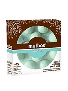 MYTHOS NATURAL MASSAGE SCRUB SOAP SEAWEED 100 GR. by Mythos