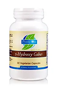 Priority One Vitamins 5 Hydroxy GABA (Gamma Aminobutyric Acid) (5HTP) Enhances Serotonin Production, Sleep and Overall Well Being.* 90 Vegetarian Capsules