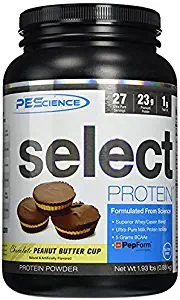 PEScience Select Protein Powder, Chocolate Peanut Butter Cup, 27 Serving, Whey and Casein Blend