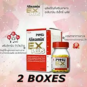2X Takeda ALINAMIN EX Plus Vitamin B1, B6, B12 Health Supplementary 120 Tablets
