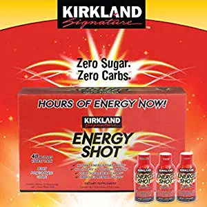 Kirkland SignatureTM Energy Shot 48 Count, 2 Ounces Each by Kirkland SignatureTM