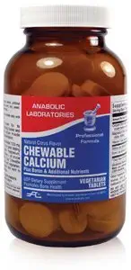 Anabolic Laboratories Chewable Calcium with Boron, 120 Chewable Wafers