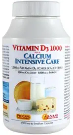 Andrew Lessman Vitamin D3 1000 Plus Calcium Intensive Care, 60 Capsules