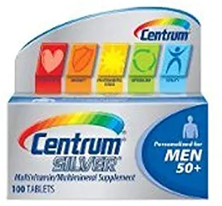 Centrum Silver Men 50+, Multivitamin Tablets - 100 ea