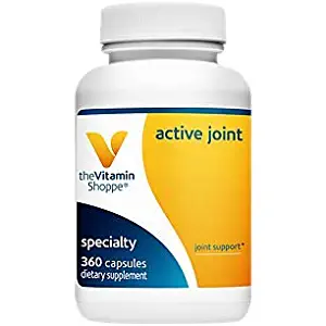 Active Joint for Joint Support with Glucosamine, 360 Capsules, 120 Servings by the Vitamin Shoppe