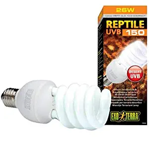 Exo Terra Repti-Glo 10.0 Compact Fluorescent Desert Terrarium Lamp