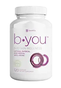 B.You™ Sustain Wellness Optimal Physical and Mental Well-Being, 96 Hour B.Tek Chelation, 20 Years of Research, Concentrated Advanced Formula