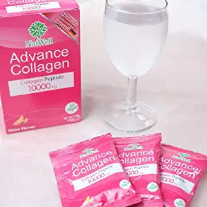 NatWell Advance Collagen Peptide Beverage Lemona Vitamin C for Health and Skin