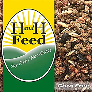 Amazingly Tasty Layer Feed for Hens Freshly Milled: Non-GMO, Soy Free, Corn Free, with Organic Fertrell Vitamins and Minerals (20lb)
