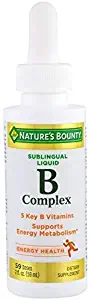 Nature's Bounty Sublingual Liquid B Complex 59 Doses(59 ml)