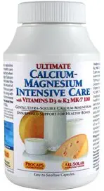 Andrew Lessman Ultimate Calcium-Magnesium Intensive Care with Vitamins D3 & K2 MK-7 100, 1000 Capsules