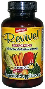 Revive Whole Food Multivitamin For Men: Mens Vitamin